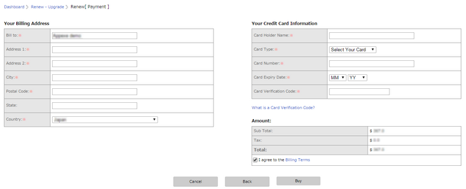 mobilous_appexe_console_dashboard_buyoption_payment