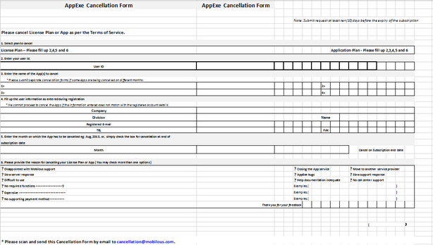 mobilous_appexe_console_dashboard_Cancel_form