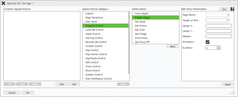 mobilous_appexe_npe_myproject_Actions_propertycontrol_rotateobject_step1